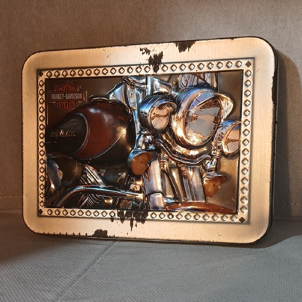 Harley-Davidson Chrome and Black Motorcycle Playing cards